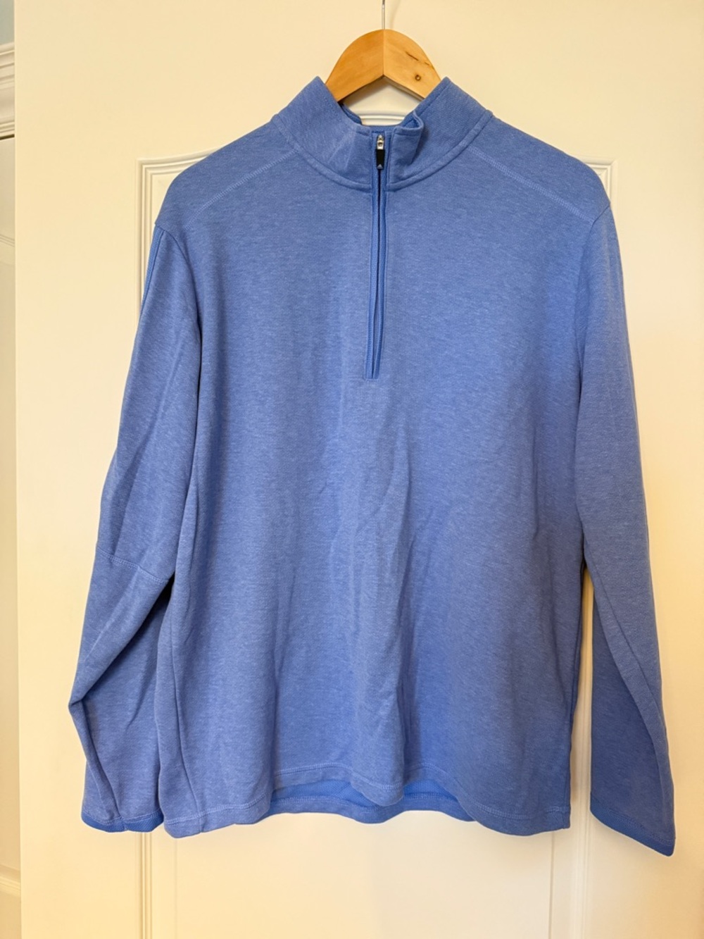 Adidas - Men's Light Blue Quarter Zip Long Sleeve
Pullover